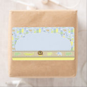 Serengeti Baby Naam Tag Etiket (Insitu)