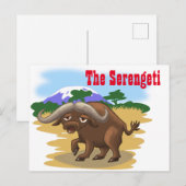 Serengeti Briefkaart (Voorkant / Achterkant)