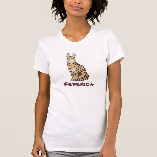 Serengeti Cat Breed  T-shirt (Voorkant)
