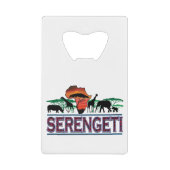 Serengeti Creditkaart Flessenopener (Voorkant)