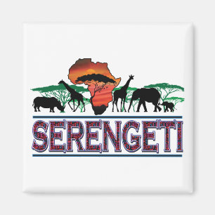 Serengeti Magneet