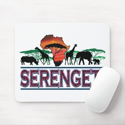 Serengeti Muismat (Met muis)