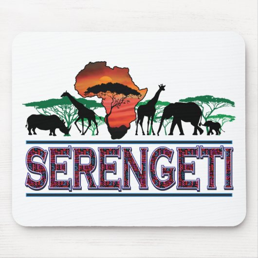 Serengeti Muismat (Voorkant)