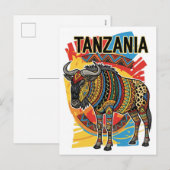 Serengeti Nationaal Park Tanzania Briefkaart (Voorkant / Achterkant)