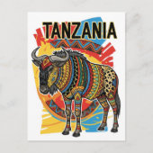 Serengeti Nationaal Park Tanzania Briefkaart (Voorkant)