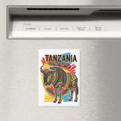 Serengeti Nationaal Park Tanzania Briefkaart Magneet (Insitu (Vaatwasser))