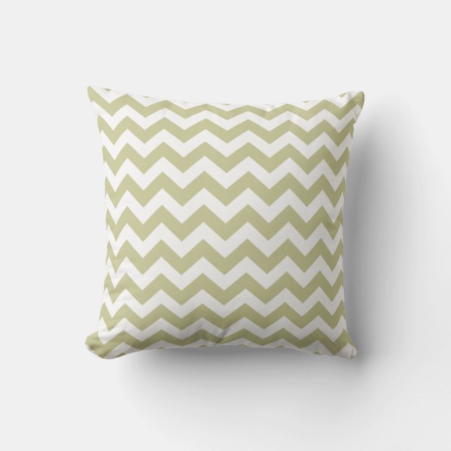 Serengeti Safari Chevron Kussen (Voorkant)