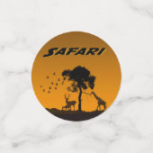Serengeti Safari Confetti (Kleine voorkant)
