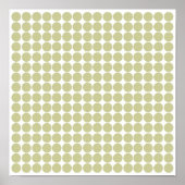 Serengeti Safari Dot Poster (Voorkant)