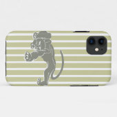 Serengeti Safari Stripe met Leopard Case-Mate iPhone Case (Achterkant (horizontaal))