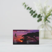 Serengeti Sunset Visitekaartje (Staand voorkant)
