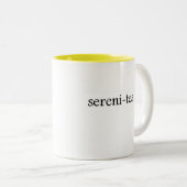 Sereni-tea Tea Cup Tweekleurige Koffiemok (Voorkant rechts)