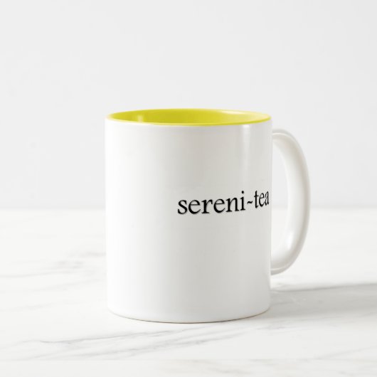 Sereni-tea Tea Cup Tweekleurige Koffiemok (Voorkant rechts)