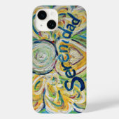 Serenidad Angel Word Art Aangepaste iPhone Case (Achterkant)