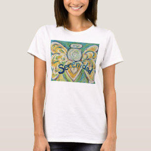 Serenidad Inspiration Angel T-Shirt (voorzijde)