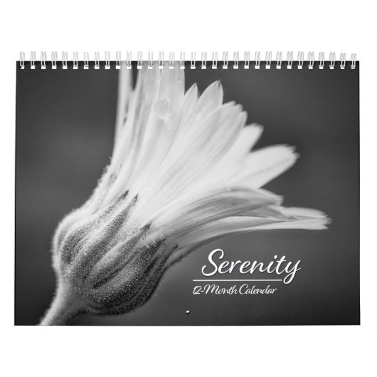 Sereniteit 12-maands kalender (Hoes)
