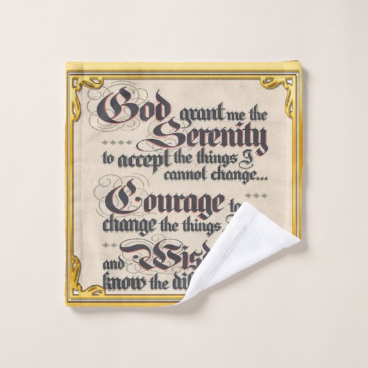 Sereniteit Bad Handdoek (Wasdoekje)