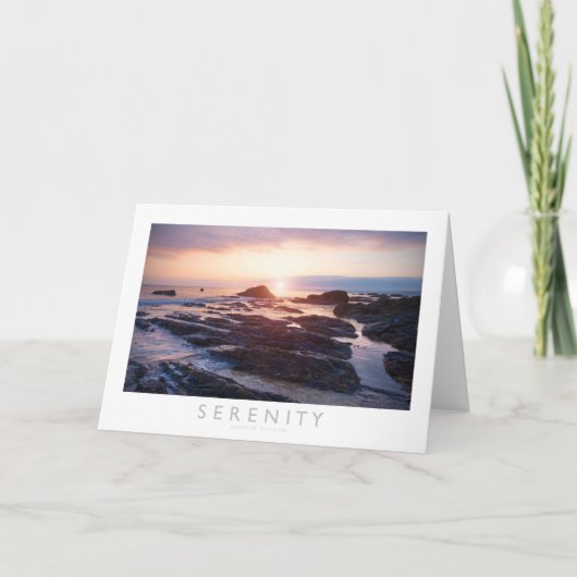 Sereniteit Bedankkaart (Voorkant)