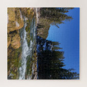 Sereniteit bij de 5e brug - Athabasca River Legpuzzel (Horizontaal)