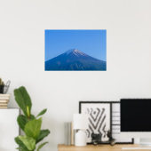 Sereniteit bij schemering: Mount Fuji Poster (Thuiskantoor)