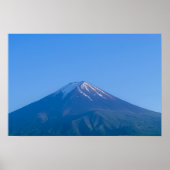 Sereniteit bij schemering: Mount Fuji Poster (Voorkant)