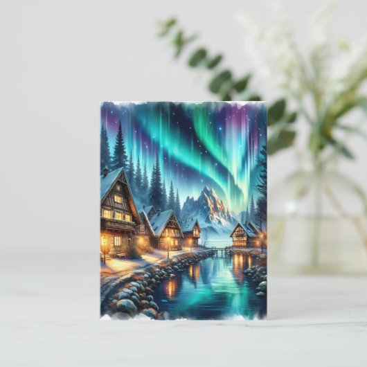 Sereniteit bij Waters Edge Briefkaart (Staand voorkant)