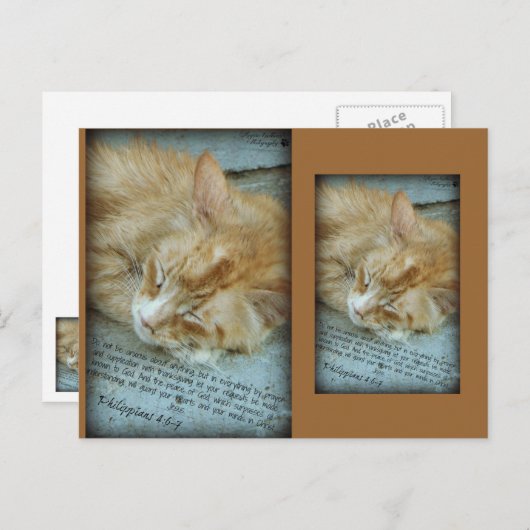 Sereniteit Briefkaart (Voorkant / Achterkant)