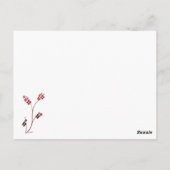 Sereniteit Briefkaart (Achterkant)