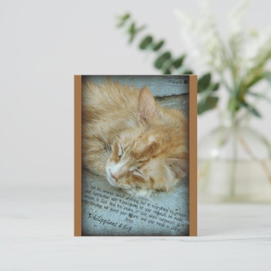 Sereniteit Briefkaart (Staand voorkant)