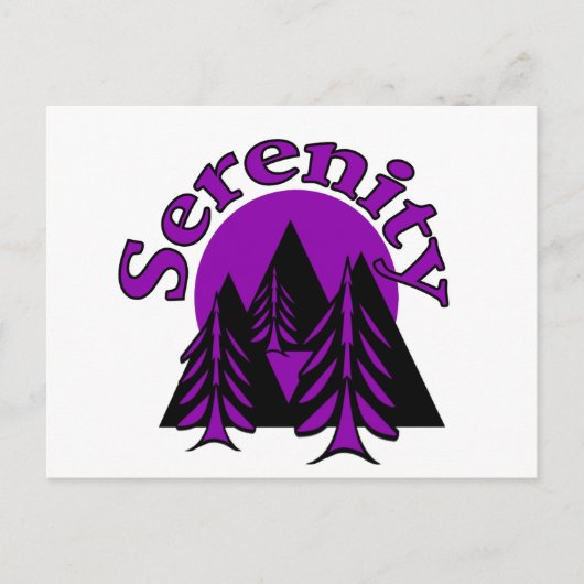 Sereniteit Briefkaart (Voorkant)