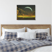 Sereniteit Canvas Afdruk (Insitu (Slaapkamer))
