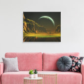 Sereniteit Canvas Afdruk (Insitu (Woonkamer))