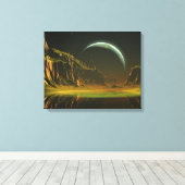 Sereniteit Canvas Afdruk (Insitu (Houten vloer))
