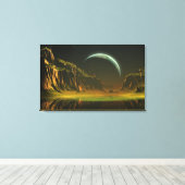 Sereniteit Canvas Afdruk (Insitu (Houten vloer))