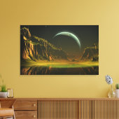 Sereniteit Canvas Afdruk (Insitu (Woonkamer))