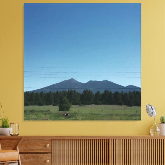 Sereniteit Canvas Afdruk (Insitu (Woonkamer))