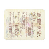 Sereniteit Gebed in Tan Magneet (Horizontaal)