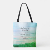 Sereniteit Gebed, Tote Bag (Achterkant)