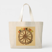 Sereniteit Grote Tote Bag (Achterkant)