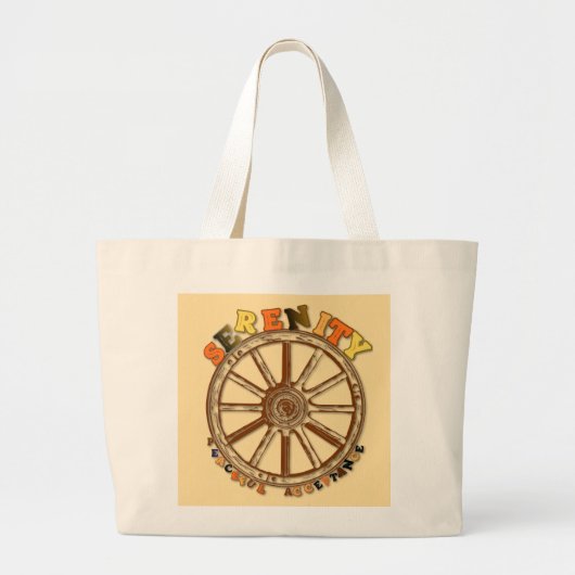 Sereniteit Grote Tote Bag (Voorkant)
