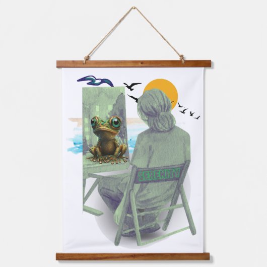 Sereniteit Hangend Wandkleed (Voorkant)