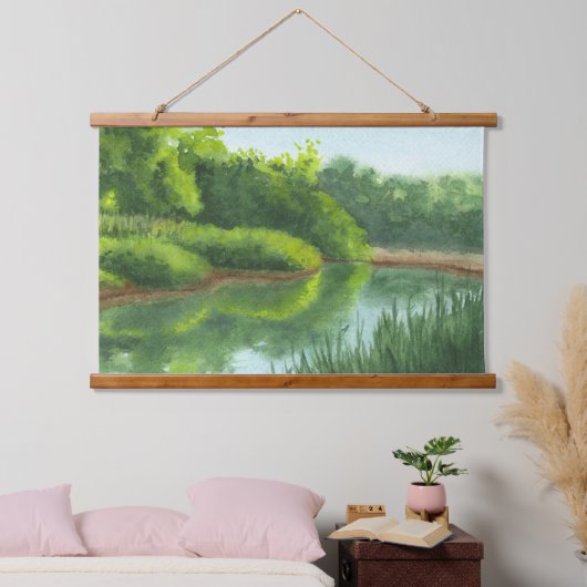 Sereniteit Hangend Wandkleed (Slaapkamer)