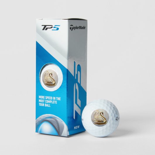 "Sereniteit hier gevonden" Golfballen (Verpakking)