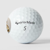 "Sereniteit hier gevonden" Golfballen (Logo)