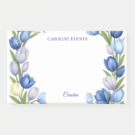 Sereniteit in Bloom Pastel Tulp Bloemen Home Decor Post-it® Notes