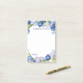 Sereniteit in Bloom Pastel Tulp Bloemen Home Decor Post-it® Notes (Op bureau)