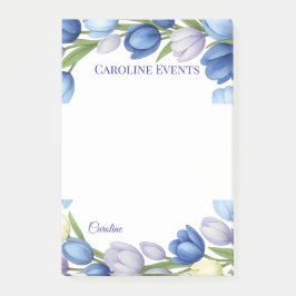 Sereniteit in Bloom Pastel Tulp Bloemen Home Decor Post-it® Notes