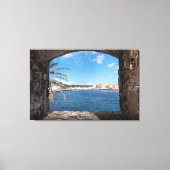 Sereniteit in Curacao Canvas Afdruk (Voorkant)