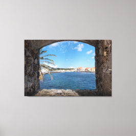 Sereniteit in Curacao Canvas Afdruk