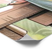 Sereniteit in de stad poster (Hoek)